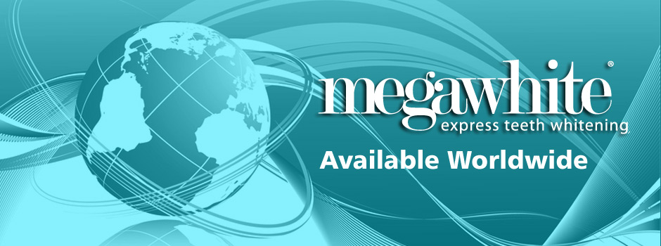 Megawhite Express Teeth Whitening - Available Worldwide